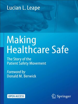 cover image of Making Healthcare Safe